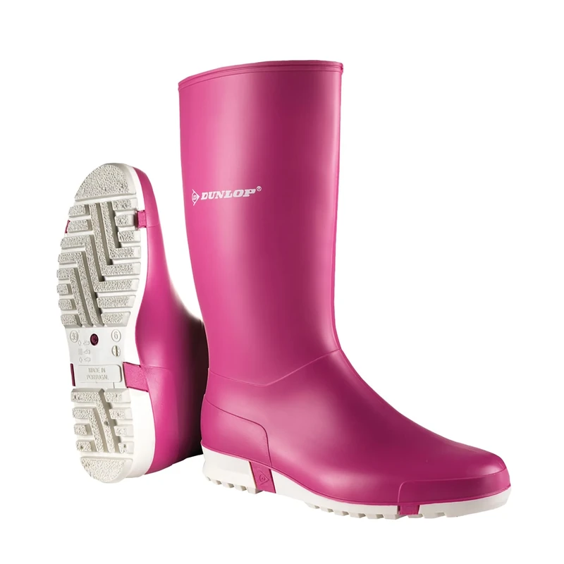 DUNLOP Protective Footwear Sport Retail, Unisex Adults’ Wellington Boots, Pink, 8 UK (42 EU)