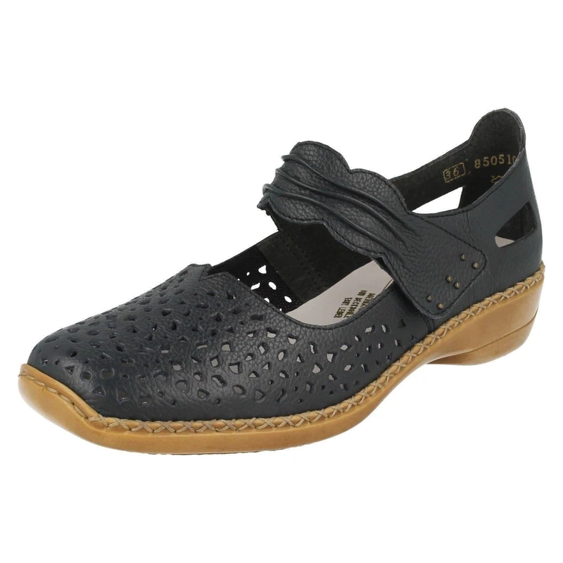 Rieker 41399, Women’s Ballet Flats, Blue (Royal), UK (39 EU)