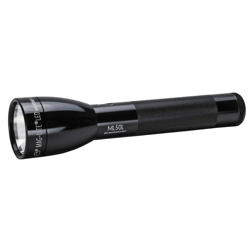 MagLite ML50L 2 C-Cell Flashlight, Aluminium, Black