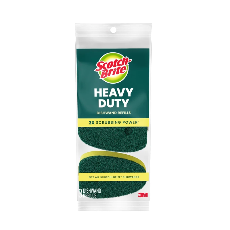 Scotch-Brite Heavy Duty Dishwand Refills, Keep Your Hands Out of Dirty Water, 36 Refills