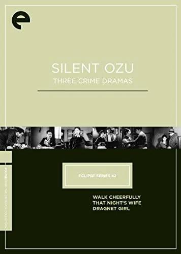 Silent Ozu: Three Crime Dramas [Region 1]