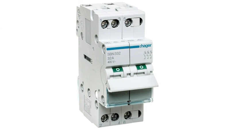Hager SB Switch Modular Court SB 3 Poles 32 A