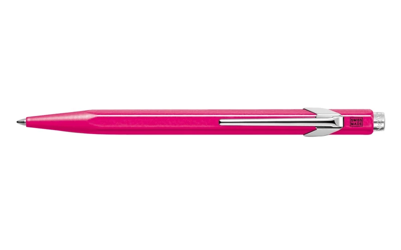 Caran d'Ache 849 Fluo Pink Ballpoint Pen - Box of 10