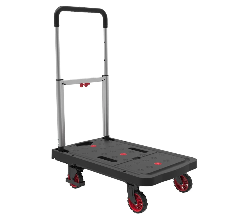 PAVO Platform Trolley Plastic Platform Load Capacity 137 kg