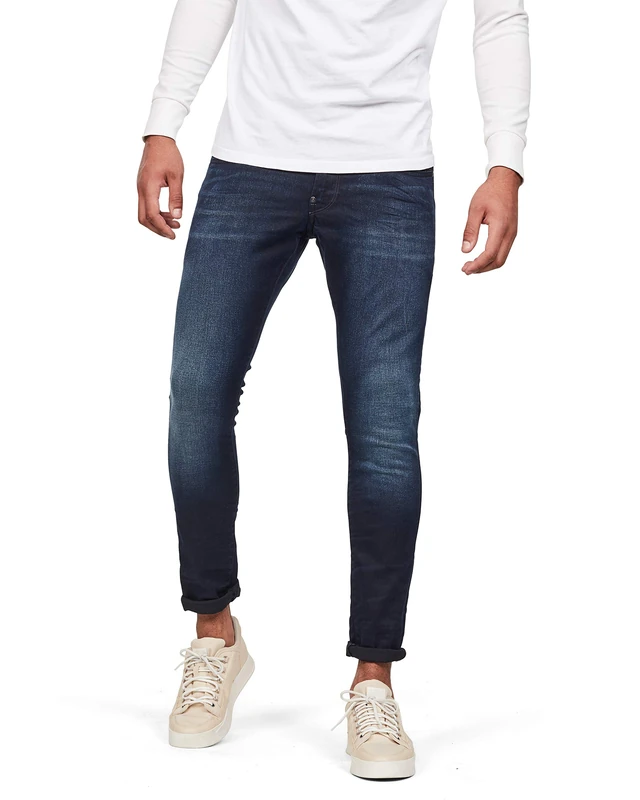 G-STAR Men's Revend Skinny, Blue (dk Aged 51010-6590-89), 31W / 32L