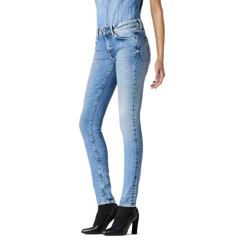 G-Star Women's 3301 Contour Skinny Jeans, Blue (Medium Aged 60877-6742-071), 26W / 32L