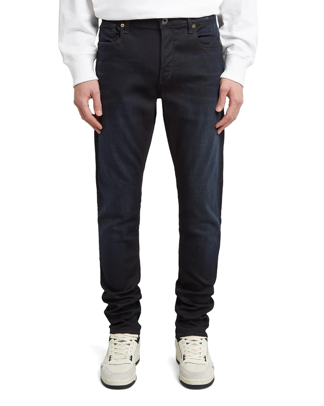 G-STAR Men's 3301 Slim Jeans, Blue (dk Aged 51001-5245-89), 31W / 32L