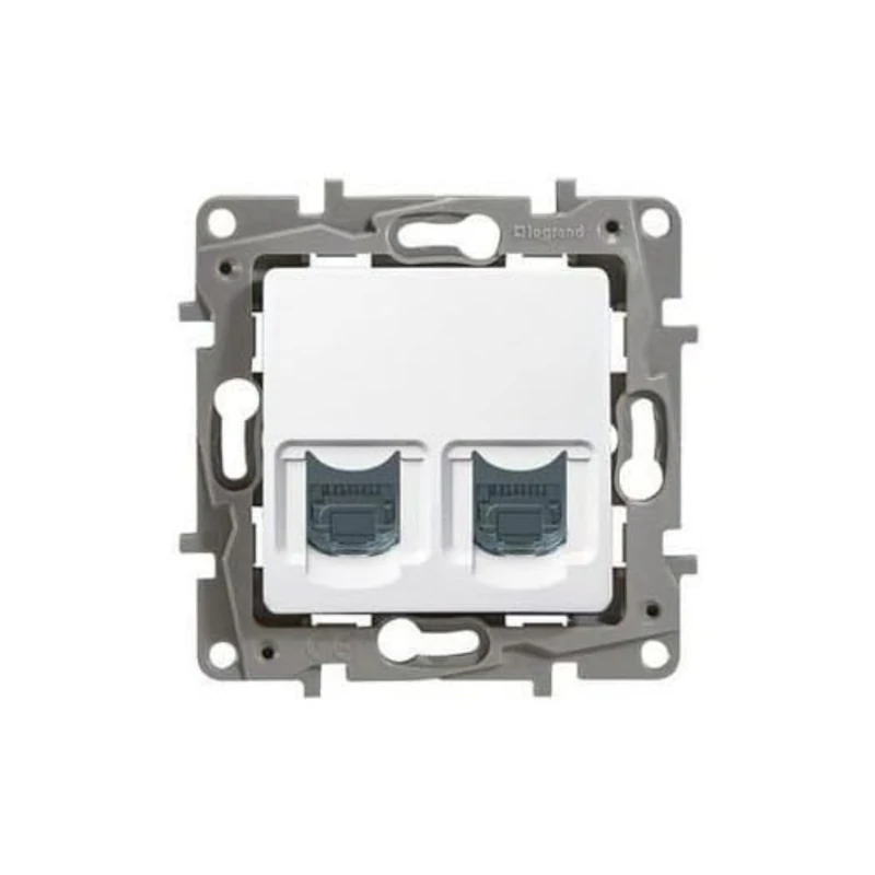 Legrand Galea Life - Double Socket RJ45 C5e utp Galea - Image 1