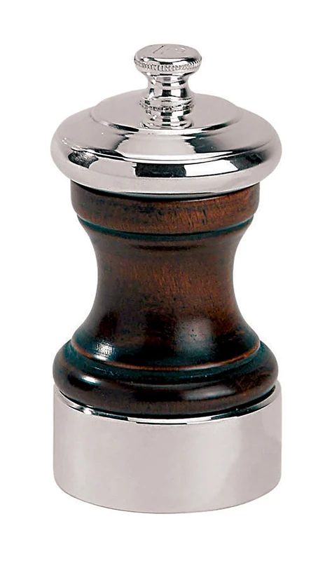 Peugeot Palace Mill, Silver-, Walnut, 5.2 x 5.2 cm x 10 cm