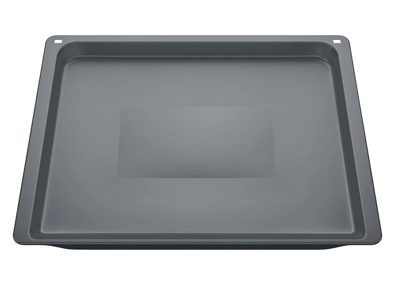 Bosch HEZ631070 / Universal Baking Tray/Enamelled / 37.5 × 45.5 × 3 cm (L × W × H) / Pyrolysis Dishwasher Safe/Robust/Scratch Resistant/Anthracite - Image 1