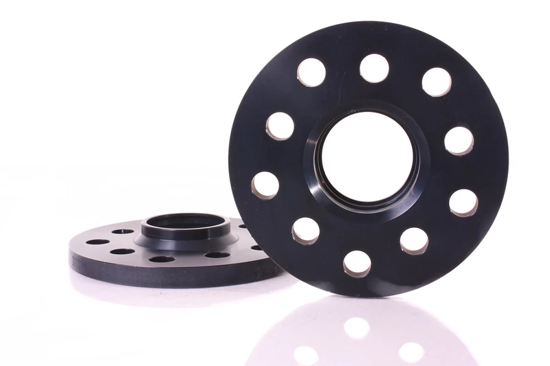 H&R DR-System Wheel spacer set 16mm per axle - Bolt pattern 5x112 - Hub 57,1mm - Bolt size M14x1,5 - compatible with Audi/Seat/Skoda/Volkswagen/Ford - Black