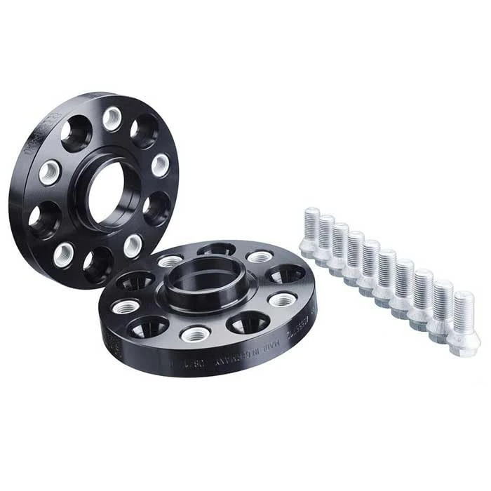 H&R DRA-System Wheel spacer set 90mm per axle - Bolt pattern 5x120 - Hub 72,5mm - Bolt size M12x1,5 - compatible with BMW - Black