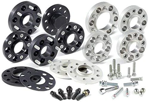 H&R DRA-System Wheel spacer set 90mm per axle - Bolt pattern 5x120 - Hub 72,5mm - Bolt size M14x1,5 - compatible with BMW - Black