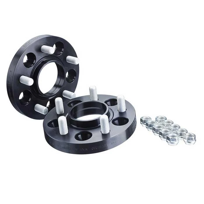 H&R DRM-System Wheel spacer set 42mm per axle - Bolt pattern 5x130 - Hub 71,6mm - Bolt size M14x1,5 - compatible with Porsche - Black