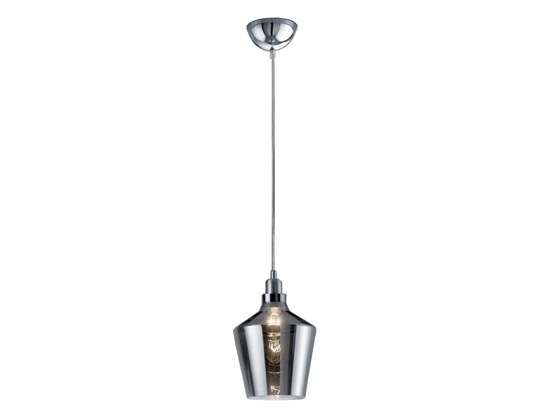 Trio Calais Pendant Light, Metal, Aluminium, E27, 60 W - Image 1