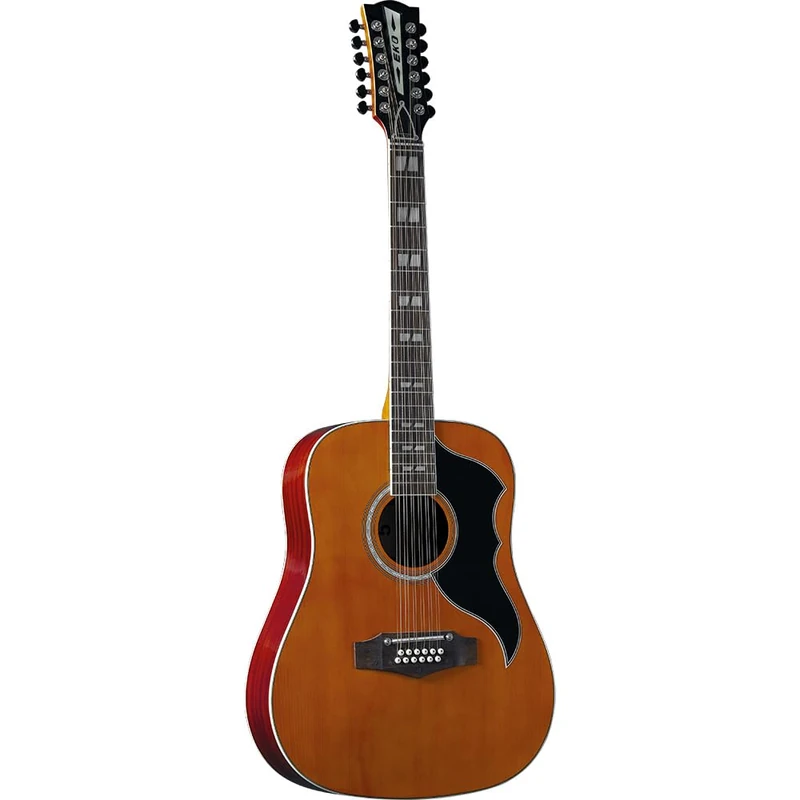 EKO Guitars 06217119 Ranger VR XII Natural Top Stained, Acoustic Guitar, 12 Strings