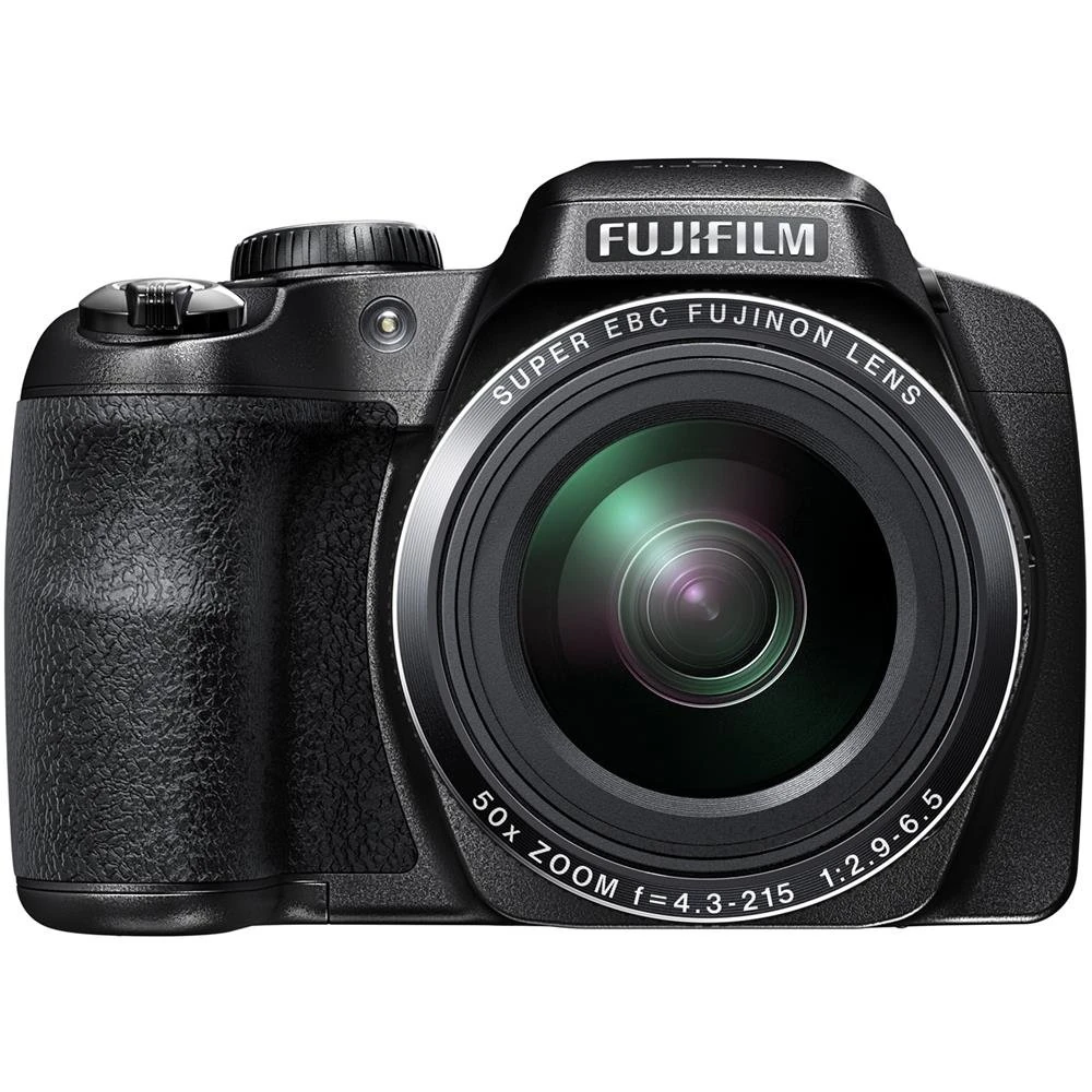 FujiFilm FinePix S9900W camera (16.2 MP, CMOS sensor, 5 axis image stabiliser for video photography, 1080p, Full HD, WiFi Data Transfer) - black