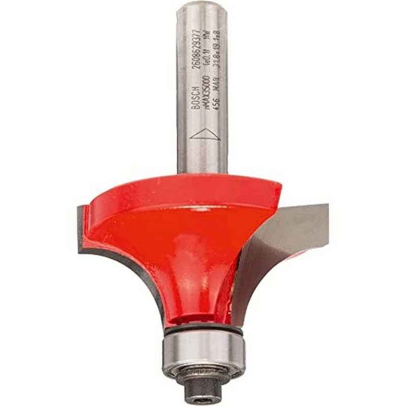 Bosch 2608629377 "Expert" Rounding Router Bit, 0 V, Silver, 8 x 38.1 x 61 mm
