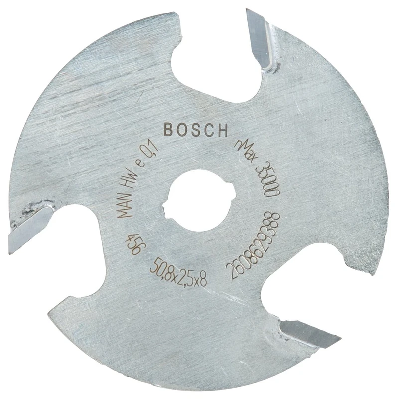 Bosch Accessories 2608629388 Panel Chamfer bit, Silver, 8 x 51 x 4 mm
