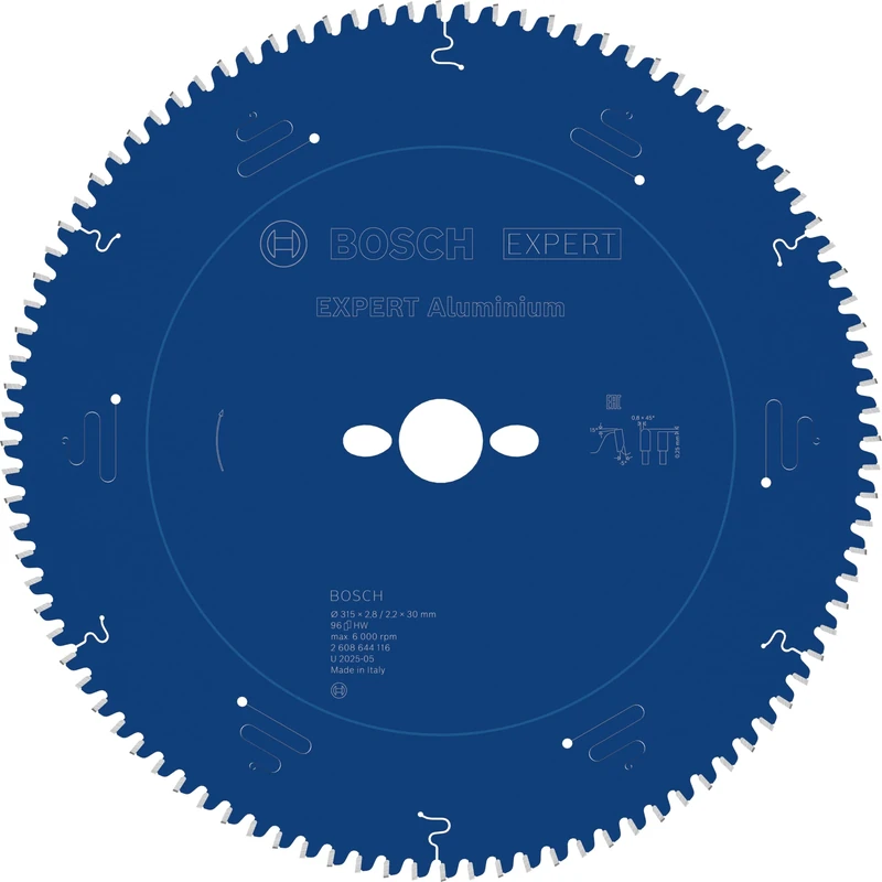 Bosch 1x EXPERT Aluminium Corded Circular Saw Blade for Mitre Saw (for Aluminium, Ø mm, Professional Accessory Mitre Corded Circular Saw)