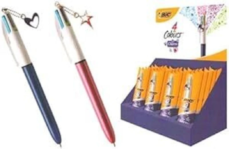 BIC 4 Colors Charm Multi-Color Pens - 24 Unit Box