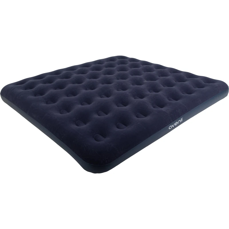 Jilong King Size CB - maxi double air bed, extra wide, velour reclining area, 203x183x22cm