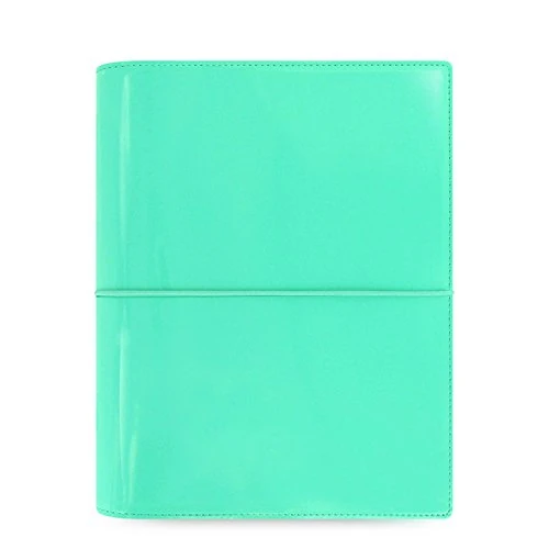 A5 Domino Patent Turquoise Organiser