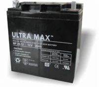 Ultramax NP26-12, 12V 26AH (as 24Ah & 28Ah) EMERGENCY LIGHT LIGHTING BATTERY