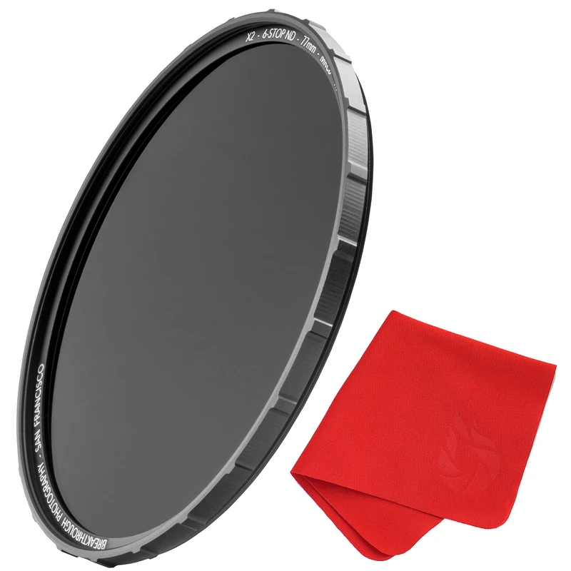 82mm X2 3-Stop ND Filter for Camera Lenses - Neutral Density Professional Photography Filter with Lens Cloth - MRC8, Nanotec, Ultra-Slim, Weather-Sealed by Breakthrough Photography