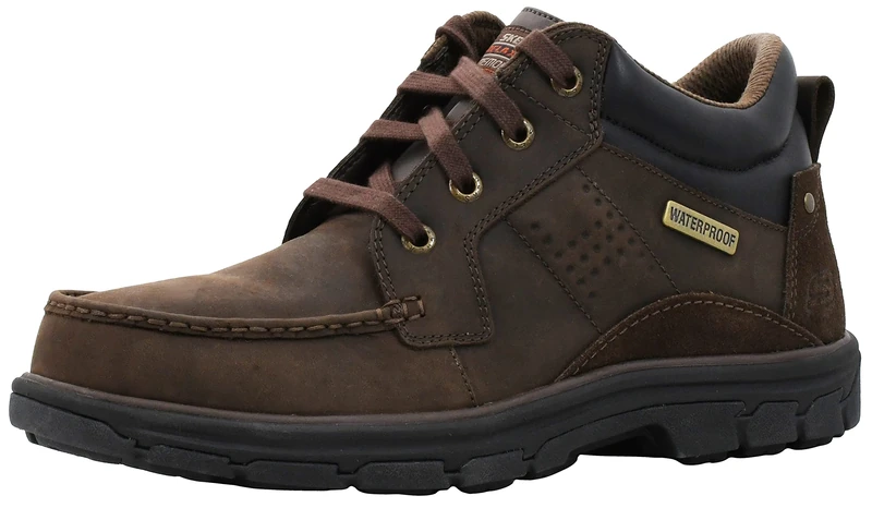 Skechers Men's Segment - Melego Ankle Boots, Brown Cdb Brown, 10.5 UK