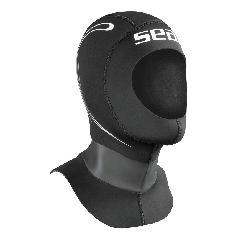 SEAC Unisex's Tekno Hood, Black, X Small