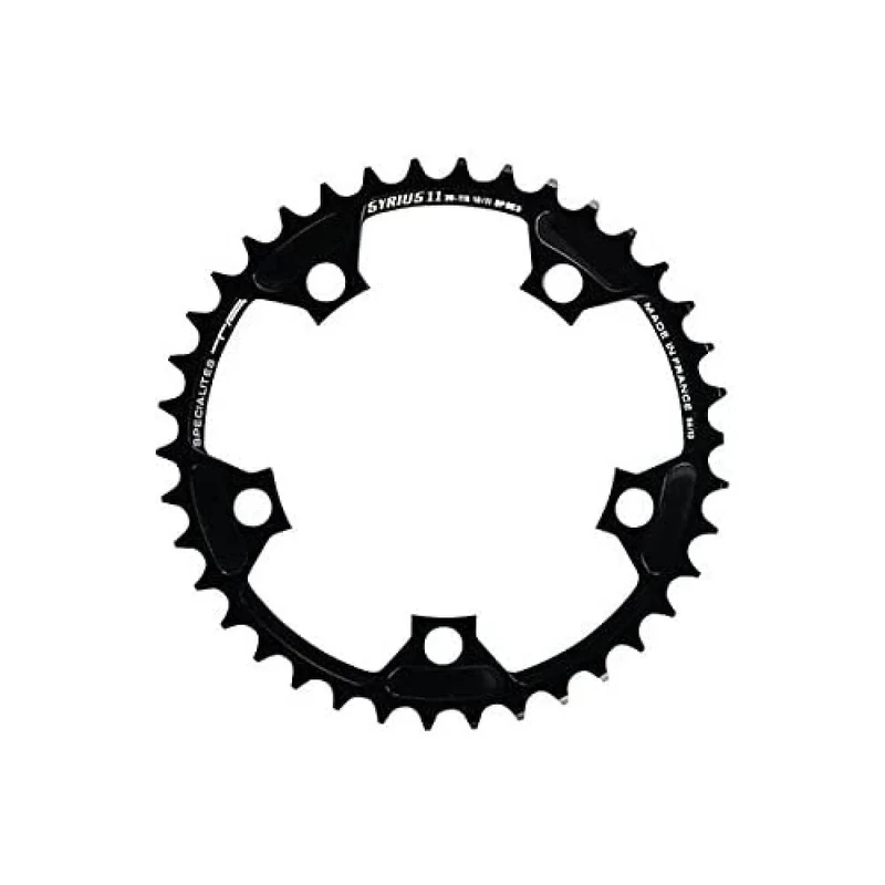 Spécialités TA Syrius 110pcd 10/11 Speed Chainring, Black, 48t, Outer