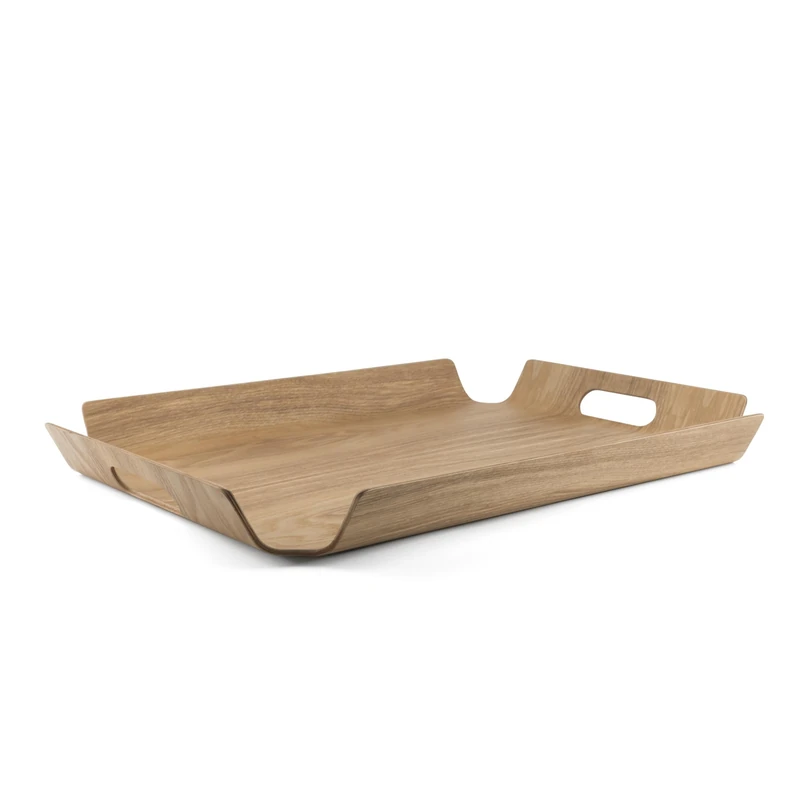 Bredemeijer Rectangular Madera Serving Tray, Brown, X-Large