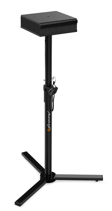 Audibax Neo SM20 Support Speakers Monitor Floor Adjustable with Pad Insulation