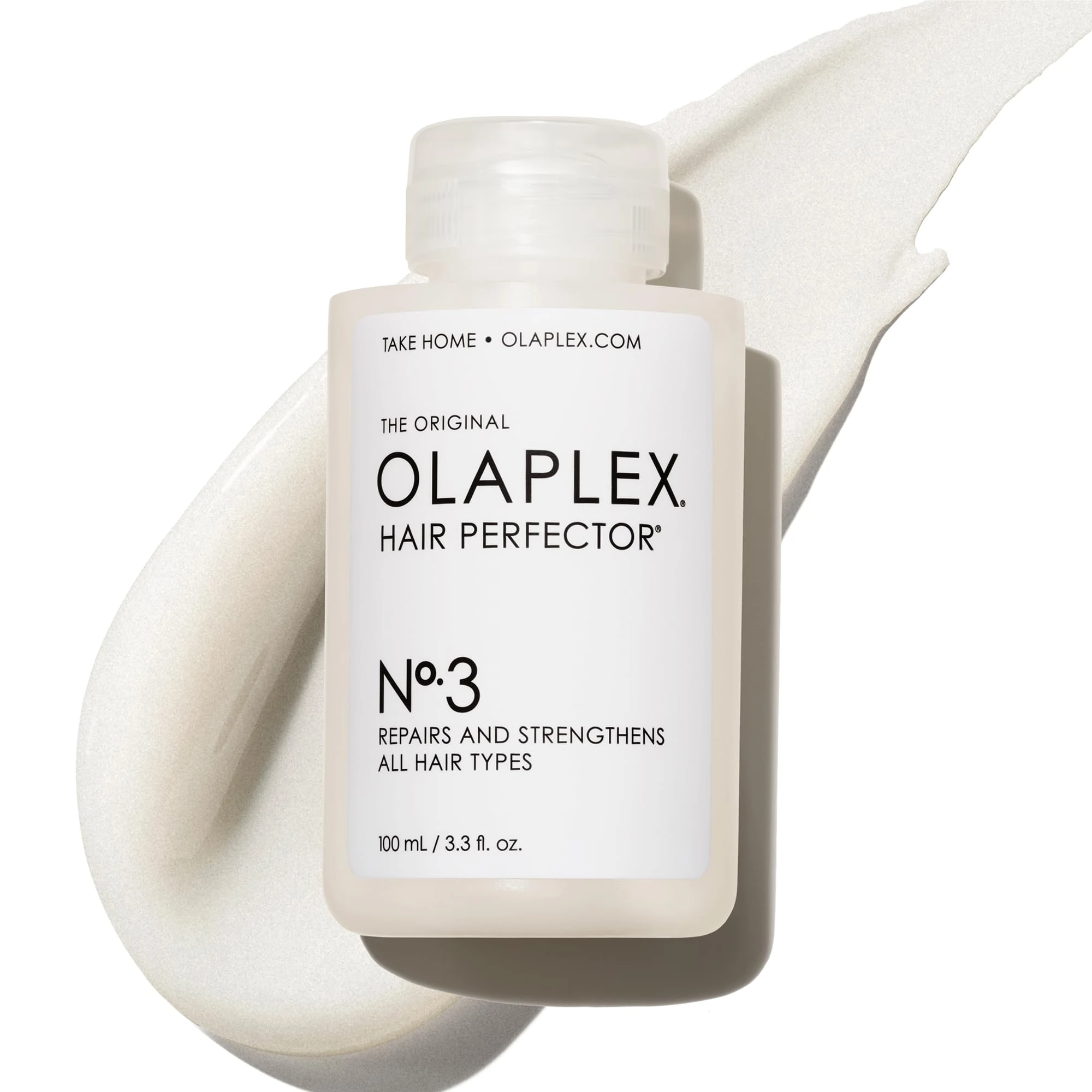 Olaplex No. 3 Hair Perfector Repairing Hair Treatment, Concentrated for Dry Damaged Hair, Repairs & Strengthens All Hair Types, 100ml