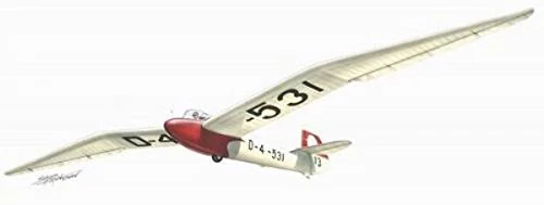 Planet Models cm 48 138 – Model Kit Göppi of Gö 3 Mini Moa Glider
