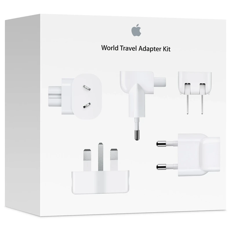 Apple World Travel Adapter Kit MD837AM/A - 7 AC Plug Set - Image 1