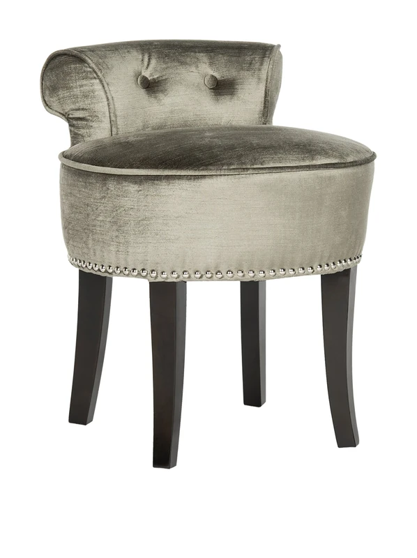 SAFAVIEH Contemporary Upholstered Chairs, in Pewter