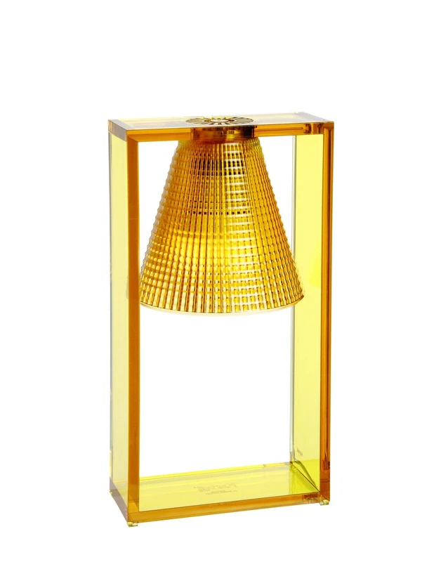 Kartell SCULTURATA Light, Plastic, amber, 14 x 32 x 17 cm - Image 1
