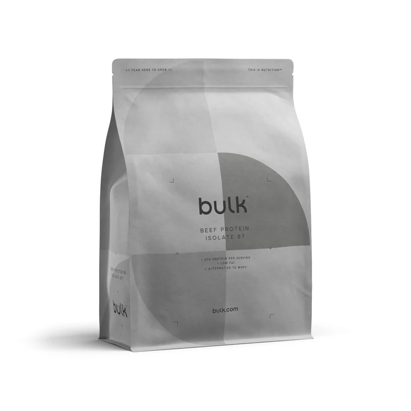 Bulk Beef Protein Isolate 97, Protein Shake, Chocolate, 5 kg, Packaging May Vary
