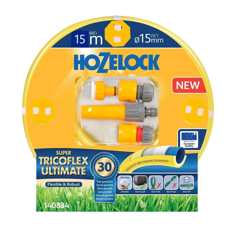 HOZELOCK Kit Súper Tricoflex Ultimate Ø15Mm 15M