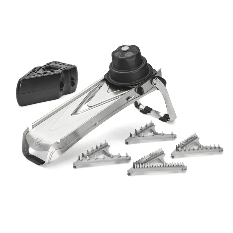 De Buyer 2017.00 Vegetable Slicer – Stainless Steel – Silver – 11 "x 7.9 x 10.9 cm