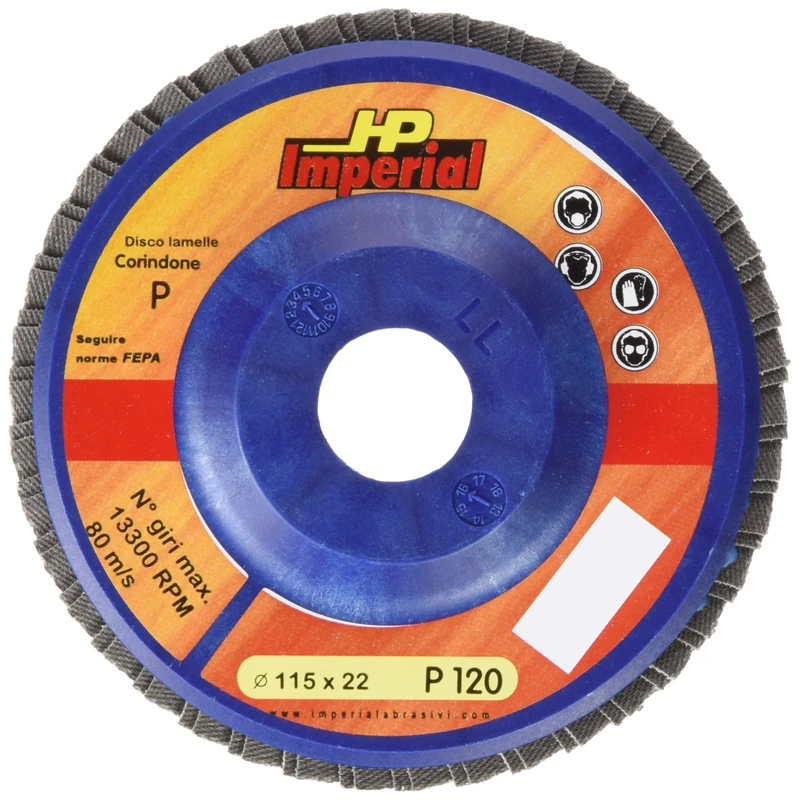 kivec dl115120h – Flap Disc for Iron Diameter 115 mm Grain 120. Pack of 20 You - Image 1
