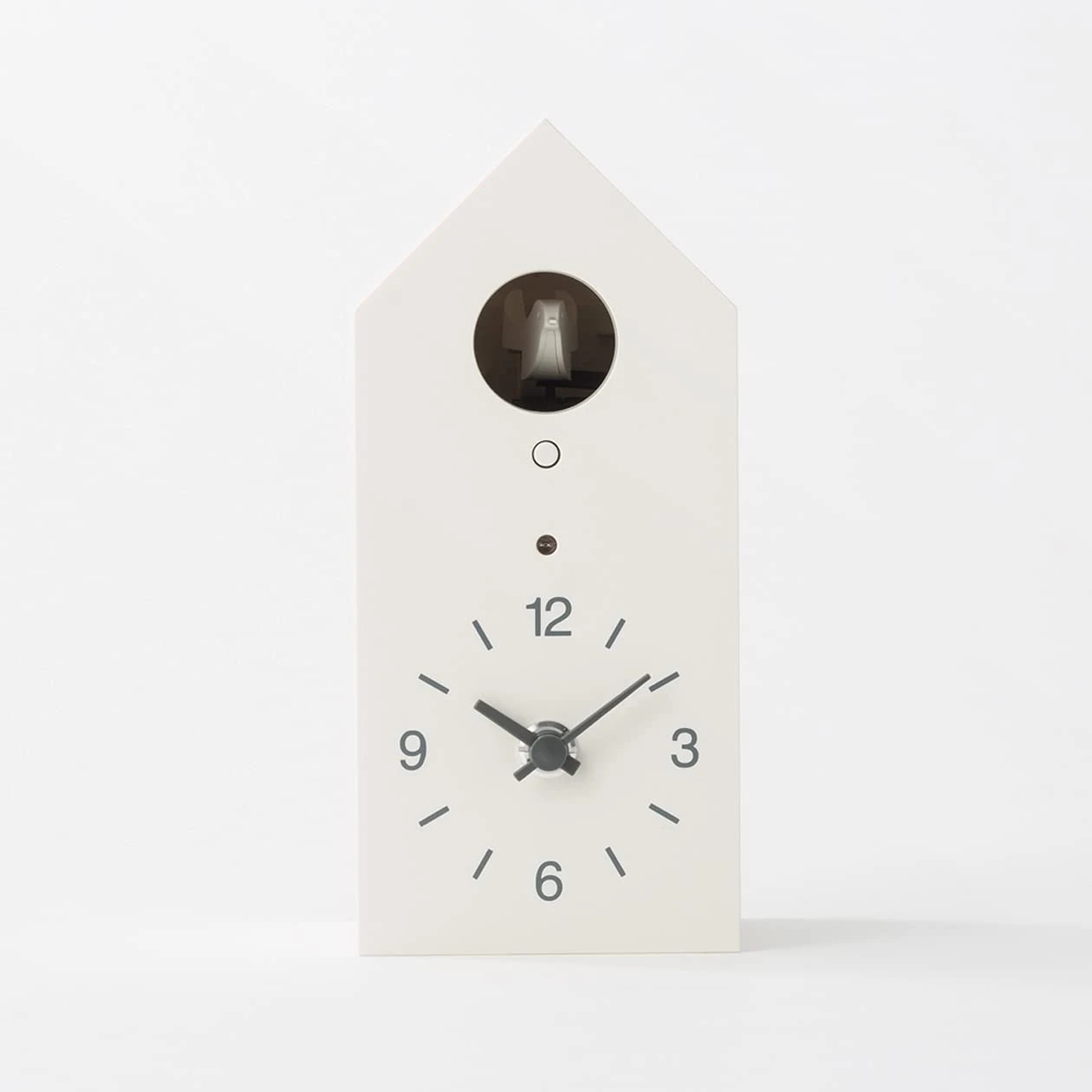 Muji Cuckoo Clock, White, Medium