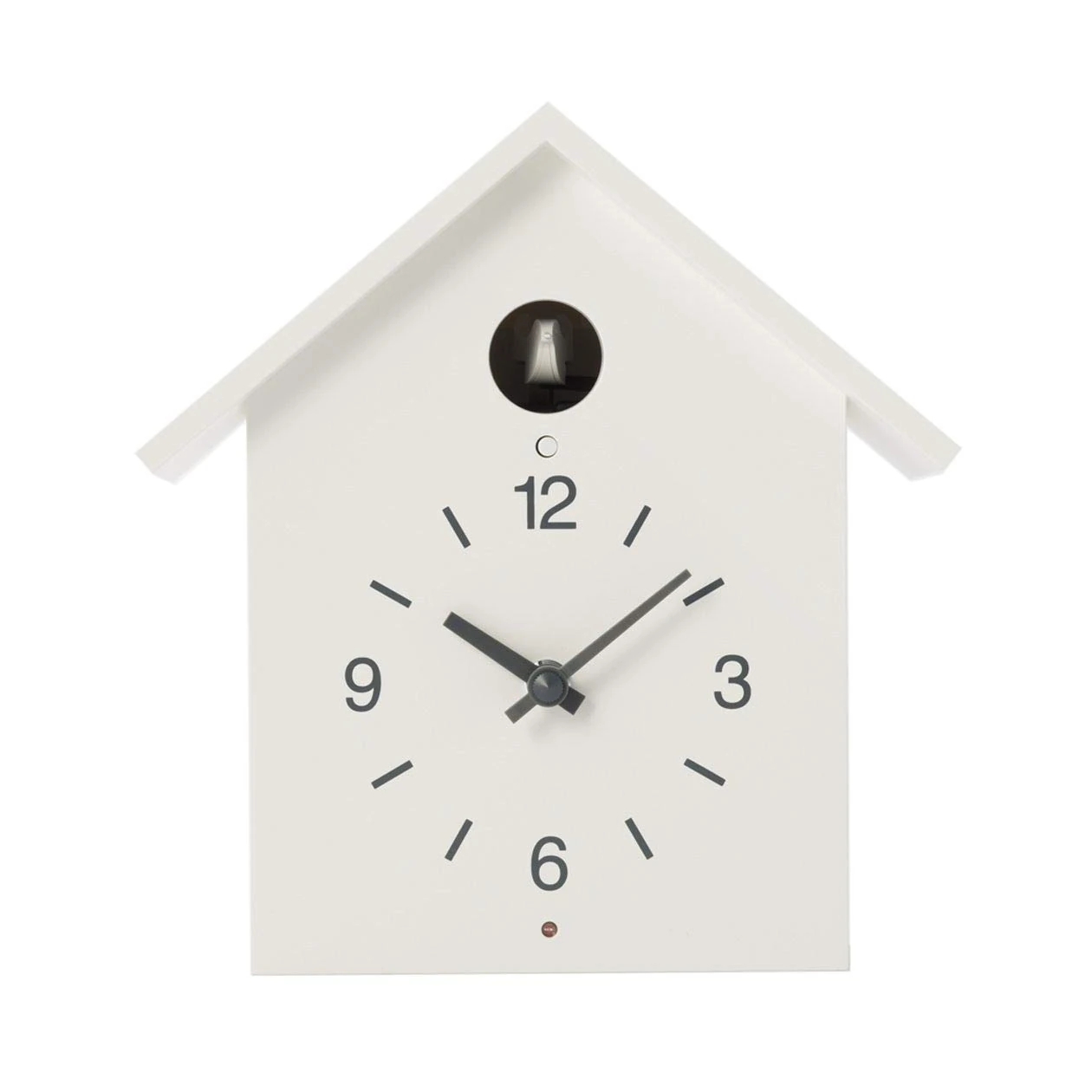 Muji Cuckoo Clock, White, Large