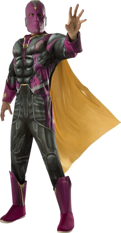 Rubie's Official Marvel Vision-Fancy Dress Costume - One Size - I-810305XL Violet