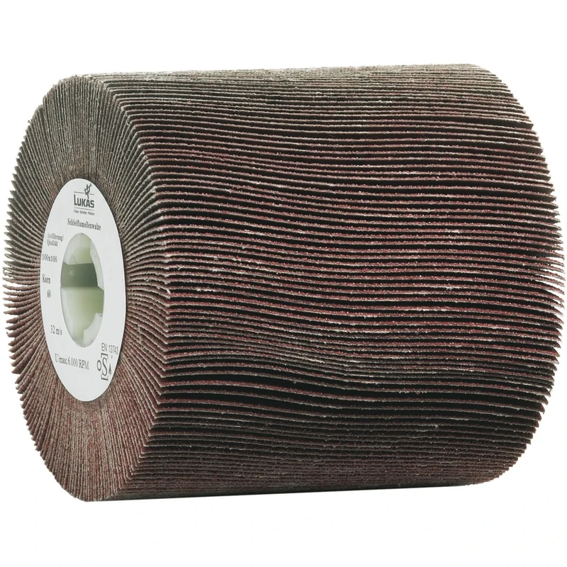 LUKAS A22801001000080 Sanding Slat Roller Fibre-Optic 100 x 100 mm NK80 - Image 1