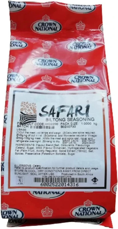 Crown National Safari Biltong Seasoning - Image 1