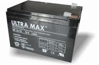 2 x ULTRAMAX 12V 12AH Batteries | PRIDE GO-GO LX | ULTRA X | ELITE TRAVELLER