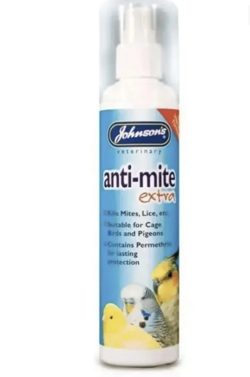 Johnsons Anti-Mite Extra For Birds 150ml
